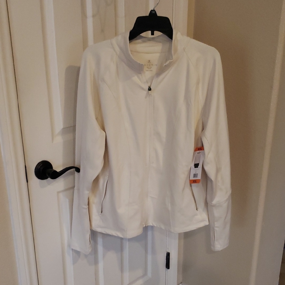 Danskin Women's Cream Utility Jacket